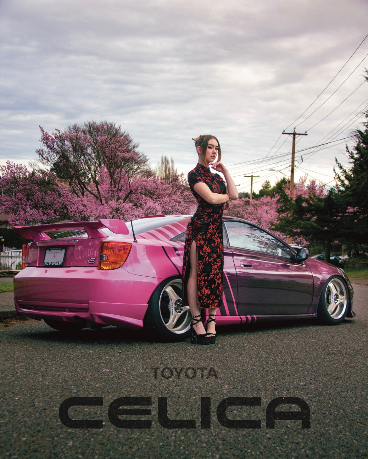 Celica Blossom Poster